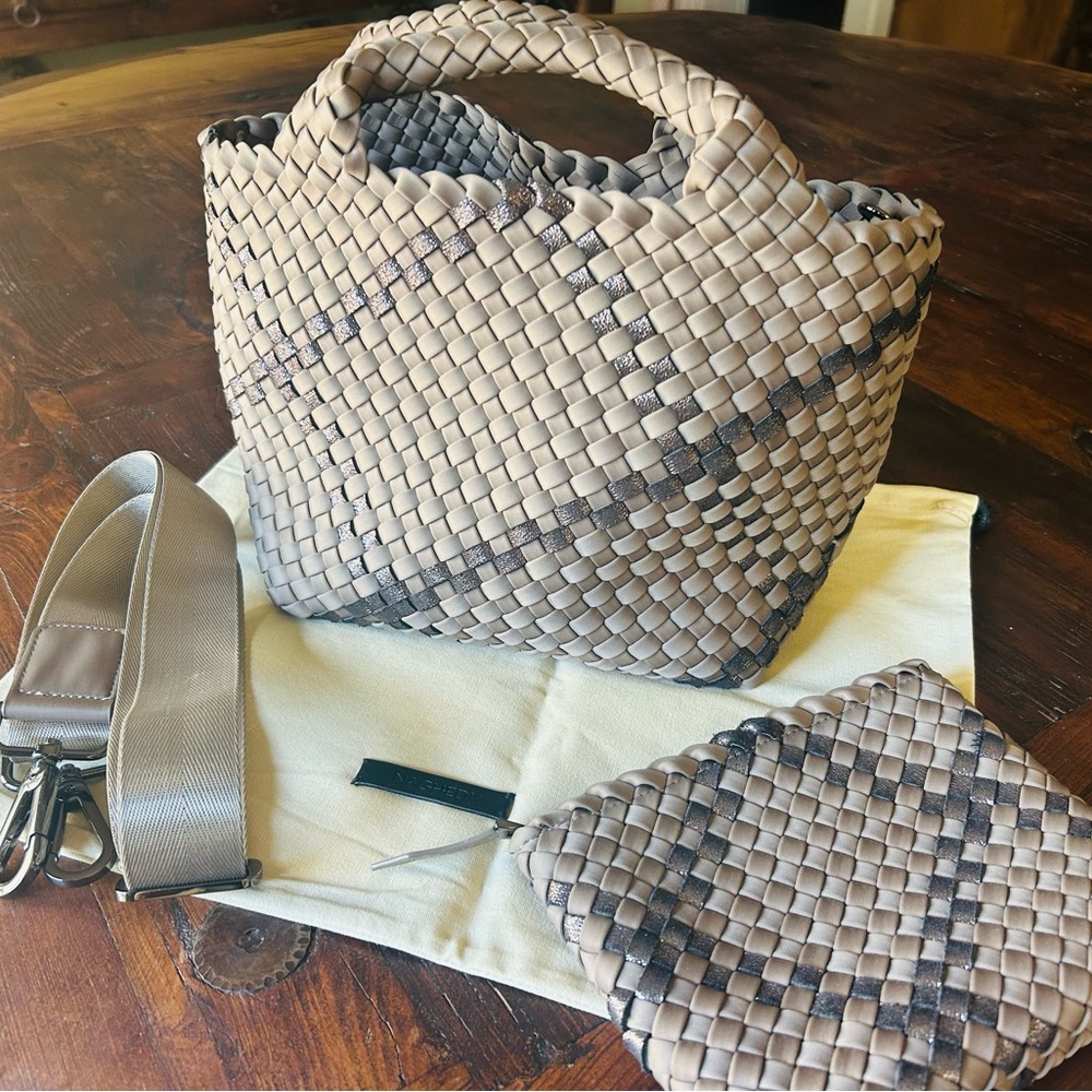 Naghedi St Barths Small Tote “Mojave” Crossbody